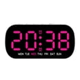 thumbnail image 1 of Reloj despertador digital Macarena con pantalla de temperatura ajuste de brillo 5 niveles, 1 of 8
