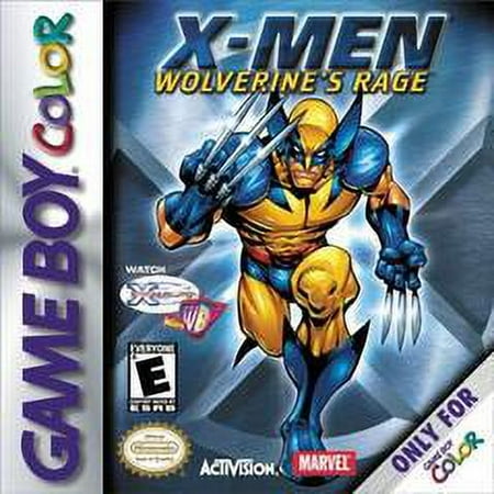 X-Men: Wolverines Rage - Nintendo Gameboy Color GBC (Used)