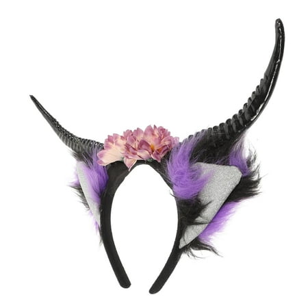 

ZAGHNRENJ Horn Headband Cow Ear Headband Demon Horns Headband Aries Costumes Ox Costume Headband Ram Horns Headband Sheep Horns Headband Cosplay Horns Miss Morning Glory Hair Halloween A13-1103