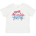 thumbnail image 3 of Inktastic 4th of July American Cutie Red and Blue Stars and Hearts Boys or Girls Baby T-Shirt, 3 of 5