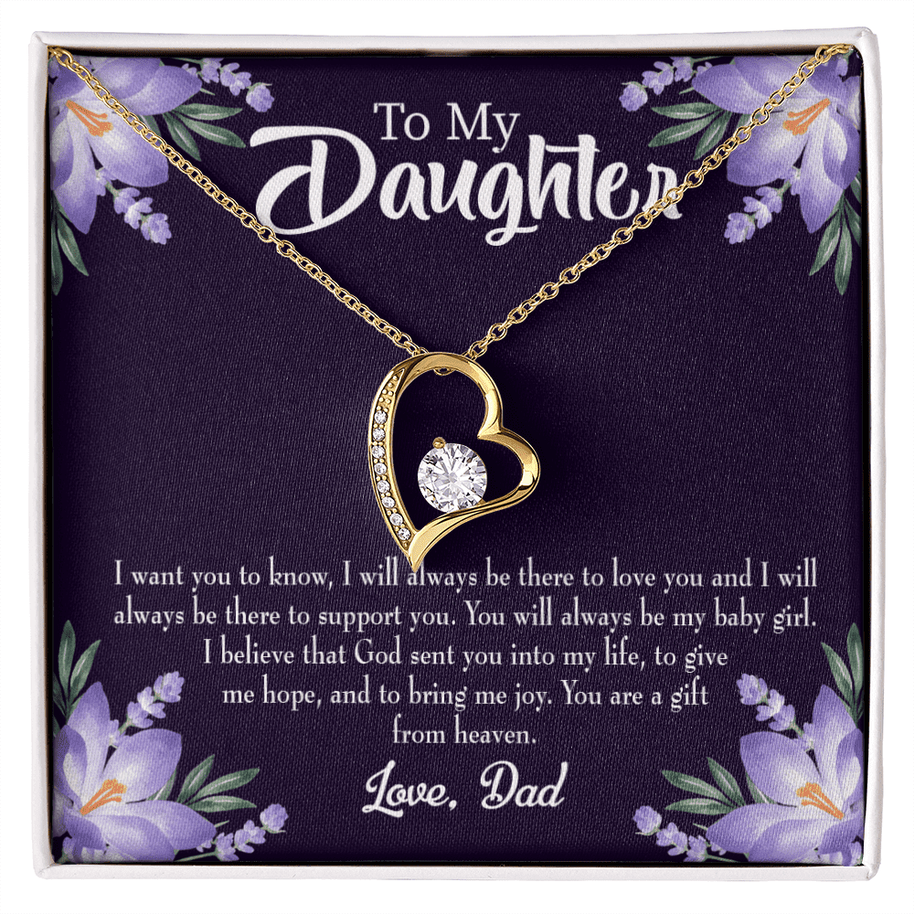 Dad in heaven necklace best sale