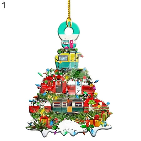 

dianhelloya Hanging Pendant Christmas Series Pattern Weather Resistant Wood Door Decorating Sign Kids Gift