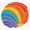 1pcs, variant on Traditional Rainbow Concha Pan Dulce Mexican Sweet Bakery Decal For Journal Laptop Sticker