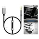 thumbnail image 3 of Cable USB C a AUX de audio de 3,5 mm, extensión de cable estéreo de audio Win7 8 10, sonido de alta , cable USB C a AUX tipo C a 3,5 mm, para Macarena Cable auxiliar de audio, 3 of 8