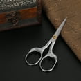 thumbnail image 4 of 4.9 Inches Vintage Needlework Scissors, Retro European Style Sewing Scissors with Gold Handle for DIY Handcraft Embroidery Needle Work Handmade Supplies, 4 of 7