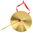 thumbnail image 1 of FESTFENDS Alerte de Prévention des Inondations Gong Cuivre Rond Instrument de Musique Traditionnel 1 Ensemble, 1 of 8