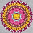 thumbnail image 3 of CafePress - Mandala Cats Long Sleeve T Shirt - Womens Baseball Tee, 3 of 4