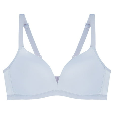 

Women s And Comfortable Summer Traceless And Steel Rimless Small Chest With Adjustable Thin Bra