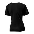 thumbnail image 5 of Short Sleeve T Shirts Women Summer Tops Crewneck Tees, 5 of 5