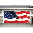 thumbnail image 2 of My Door Decor - American Flag - Patriotic  7  ft. x 16  ft. Garage Door Decor Banner Mural, 2 of 3