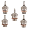 thumbnail image 1 of 5x No.4 Hot Glow Plugs for 4C Engines 5% to 40% Nitro Fuels, Fits SHOCKWAVE, TSUNAMI Engine Performance Part, 1 of 1