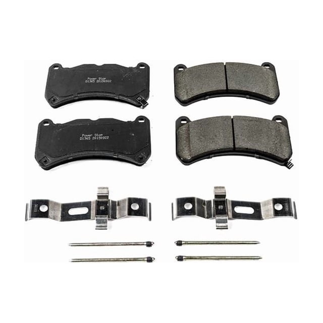 Power Stop Brake Pad 17-1365 Z17 Evolution; FMSI Number D1365; Ceramic Brake Pads; Set Of 4; With Premium Stainless Steel Hardware