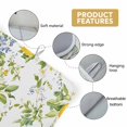 thumbnail image 6 of Dish Drying Mat for Kitchen Countertop, Summer Lemon Absorbent Microfiber Dish Mat Reversible Quick Dry Non Slip Draining Mat Kitchen Drying Pad for Dishes, Utensils 16x18 Inch Purple Yellow Flowers, 6 of 9