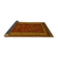 thumbnail image 2 of Ahgly Company Indoor Square Oriental Yellow Traditional Area Rugs, 6' Square, 2 of 4