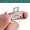thumbnail image 3 of Unique Bargains 100 Pcs Recessed Light Clips, 1.5' x 0.45' Metal Can Recessed Light Housing, 3 of 7