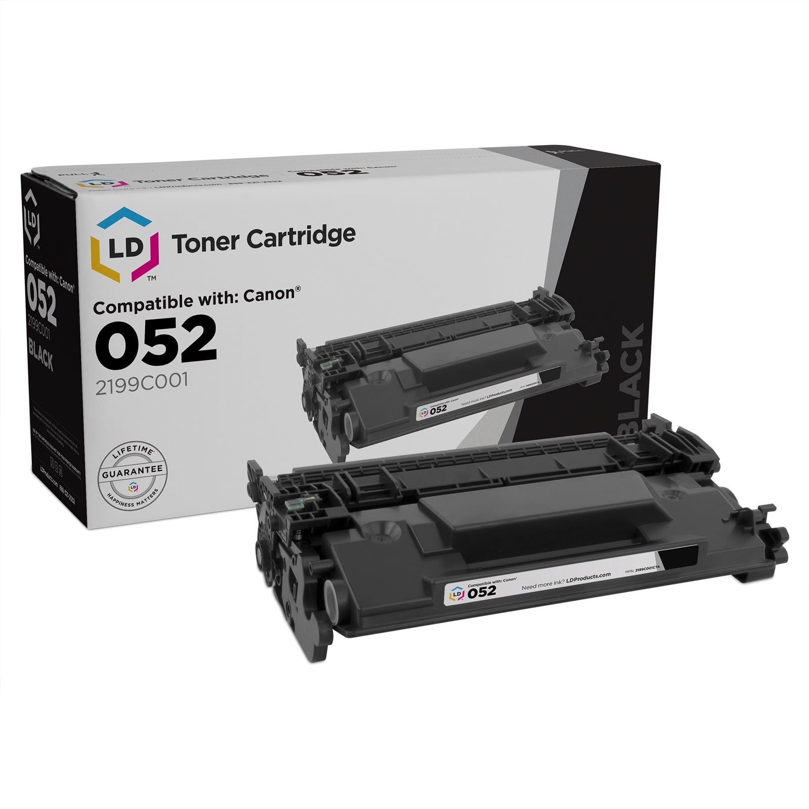 LD Compatible Replacement for Canon 052 Standard Yield Black Laser