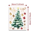 thumbnail image 3 of Pegatinas para ventanas Fiudx copos de nieve navideños, 3 of 7