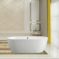 thumbnail image 3 of Vanity Art 67.7'' x 30.7'' Freestanding Bathtub Soaking, 3 of 5