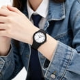 thumbnail image 6 of MMJ Analog Quartz Watch Silent Non Ticking Waterproof for Exam Students Casual 1.65x1.89x0.50in, 6 of 8