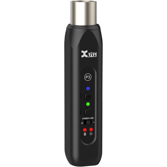Receptor XLR Bluetooth Xvive P3 para mezclador de audio, PA activo