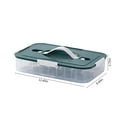 thumbnail image 3 of MERILER 18 Eggs Container for Refrigerator with Lids - Reusable Egg Storage to Keep Food Fresh and Organized (Clear), 3 of 7