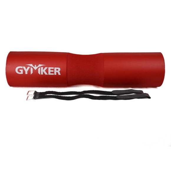 Cojín protector de cuello para barra rojo GYMKER Cojín protector de cuello