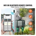 thumbnail image 2 of WiFi Sprinkler Timer 2 Outlets Smart Hose Faucet Water Timer with Brass Inlet APP Control ,Easy to Set Up, 2 of 5