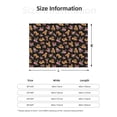 thumbnail image 5 of Goofa Rose Flower Bear Pattern Fleece Throw Blanket for Couch, Soft Checkered Flannel Blanket for Sofa, Warm Cozy Decorative Blanket Fall Decor Gift-40"x30", 5 of 6