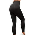 thumbnail image 2 of Womens 7/8 Leggings High Waist Tummy Control Yoga Pants Workout Running Ankle Length Squat Proof Comfort Fit Lounge Athletic Pants, 2 of 7