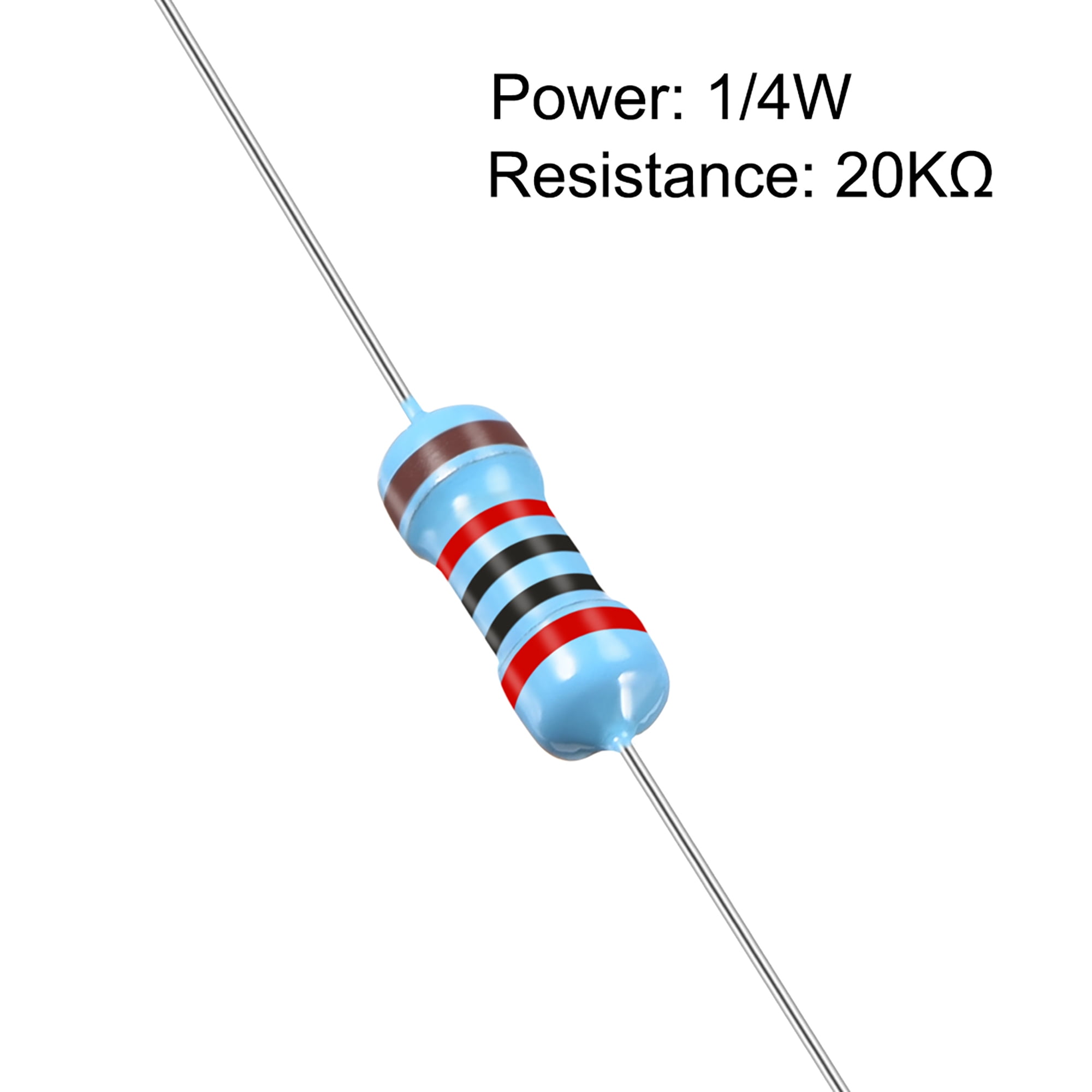 100 couche de métal résistances 100 Ohm résistance 1//4 w resistor 0,25w
