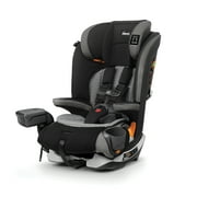 Angle View: Chicco MyFit Zip Air Harness and Booster Car Seat, Q Collection (Black)