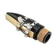 thumbnail image 4 of Boquilla De Clarinete Con Tapa De Ligadura Juego De Abrazaderas De Caña Y Protector De Caña Abs Accesorios Para Instrumentos Musicales Advancent EL010347-00, 4 of 6