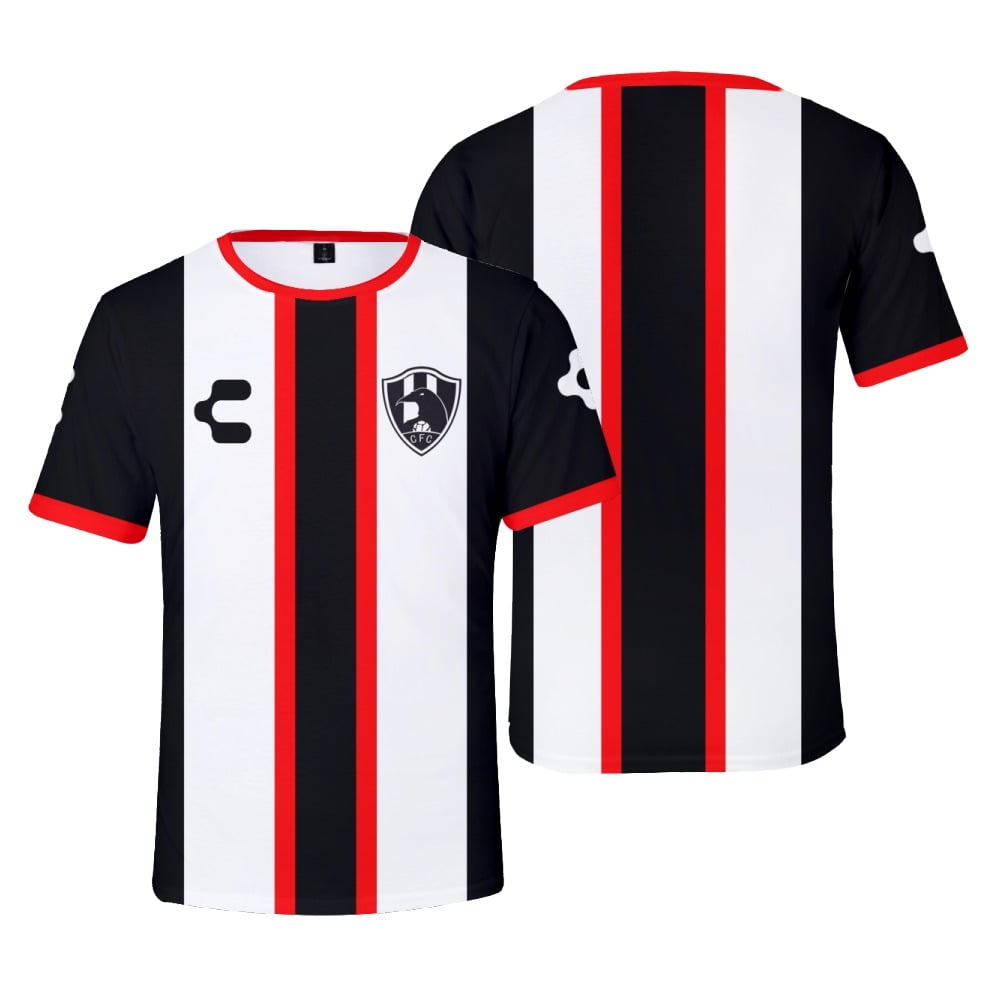 Club of Crows Football Jersey Custom Name Cosplay Club de Cuervos Soccer T- shirt 3D Printing for Men 