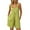 Green, variant on Deago Women's Summer Casual Sleeveless Romper Loose Overalls Shorts Jumpsuit with Pockets Beach Vacation Outfits (Blue, S)