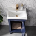 thumbnail image 2 of Avery 20" Single Bathroom Vanity with Porcelain Top - Blue, 2 of 3