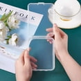 thumbnail image 3 of 10 Packs 3.7x4.7x1.1" Clear Rectangle Plastic Storage Box Bead Storage Containers with Lids for Cards Clips and Other Craft Accessories, 3 of 8