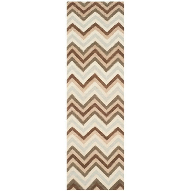 Safavieh Dhurries 4' X 6' Hand Woven Flat Weave Wool Pile Rug