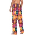 thumbnail image 3 of FORMRS Mens Pajama Pants with Pockets Sleepwear Lounge Bottoms Sizes S-2XL, Purple Jar, 3 of 7