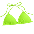 thumbnail image 4 of Rhuody Swimwear Women Oversize Bikini Top Tie Front Beachwear For Black Monokini Beach Xl Light Green, 4 of 4