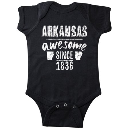 

Inktastic Arkansas Awesome Since 1836 Gift Baby Boy or Baby Girl Bodysuit