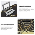 thumbnail image 5 of Lsque Gold Spider On The Web Printed Luggage Cover, Travel Luggage Protector,Scratch and Dirt Resistant, Fits 18-32 Inch Luggage - Small, 5 of 9