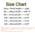 thumbnail image 3 of KYAIGUO Baby Kids Toddler Fall Winter Sweatpants joggers for Boys Girls,Thick Warm Athletic Pants Fleece Pants Elastic Waist Active Pants loose Casual Newborn Padded Trousers for 5M-5 Years, 3 of 8
