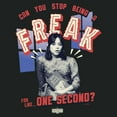 thumbnail image 2 of Women's Beetlejuice Beetlejuice Astrid Stop Being a Freak Maternity  Graphic T-Shirt, 2 of 3