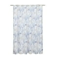 thumbnail image 3 of Levtex Home - Galapagos - Shower Curtain (72x72in.) with Button Holes - Coastal - Blue, Grey, Taupe and White - Cotton Fabric, 3 of 4