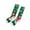 Green, variant on Women's Vintage Christmas Long Socks Fuzzy Warm Fluffy Winter Cozy Thick Plush Slipper Sleep Comfy Crew Xmas Socks
