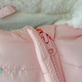 thumbnail image 6 of Baby Snowsuit Toddler Girl Clothes Cute Hooded Double Zipper Boys Winter Coat Unisex Romper for, 6 of 9