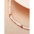 thumbnail image 3 of 1Pcs Glass Seed Beaded Necklaces for Women Seed Beaded Charm Necklace White Pendant Necklace for Women DIY Necklace Bracelet Jewelry Craft Making 16.14 inch(41cm), 3 of 4