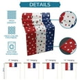 thumbnail image 7 of Table Runner Dresser Scarves 120 Inch Long, White Red Blue Stripes and Stars Linen Dining Table Runners American Flag Independence Day Tabletop Scarf for Wedding Holiday Party Kitchen, 7 of 7