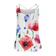 thumbnail image 4 of Boovnll Camisole Débardeurs pour Femmes, Débardeur d'Été Ample Décontracté Mode Imprimé Col Rond, Débardeur pour Femmes, Débardeur à Bretelles Spaghetti,, 4 of 5