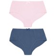 thumbnail image 5 of Curve Muse Womens Plus Size 100% Cotton High Waist Hipster Briefs Panties-6PK-PACKB-L, 5 of 7
